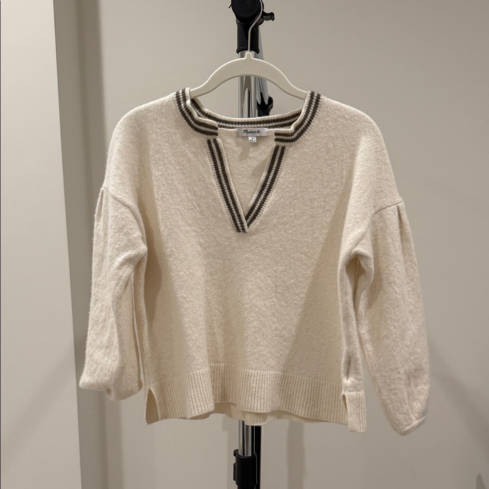 Madewell Wiltshire V-Neck Pullover Sweater